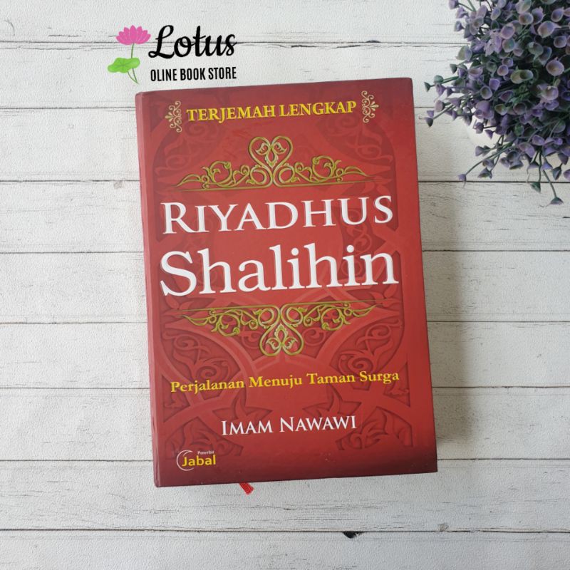 Jual Kitab Riyadhus Shalihin Hard Cover Buku Islami Jabal