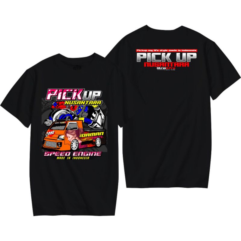 KAOS MOBIL PICKUP KAOS PREMIUM PICKUP NUSANTARA