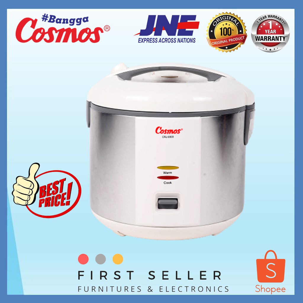 RICE COOKER / MAGIC COM COSMOS CRJ 9303 / CRJ9303 / CRJ-9303 [2 LITER] ORIGINAL 100% TERMURAH !