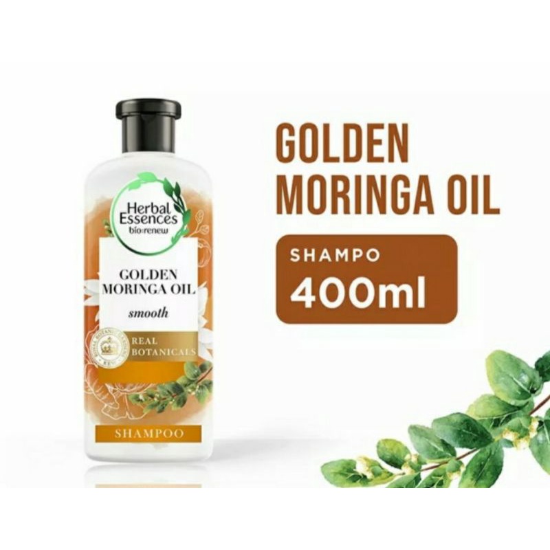 Jual herbal essences shampoo/conditioner golden moringa oil 400ml