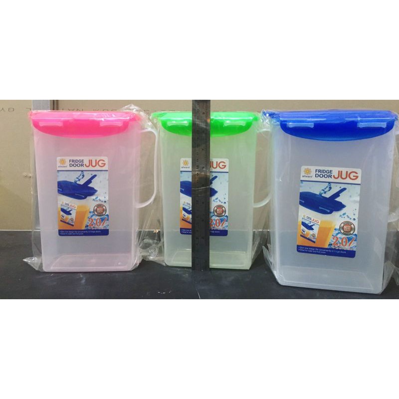 waterjug/eskan/tempat air minum kotak 2 ltr