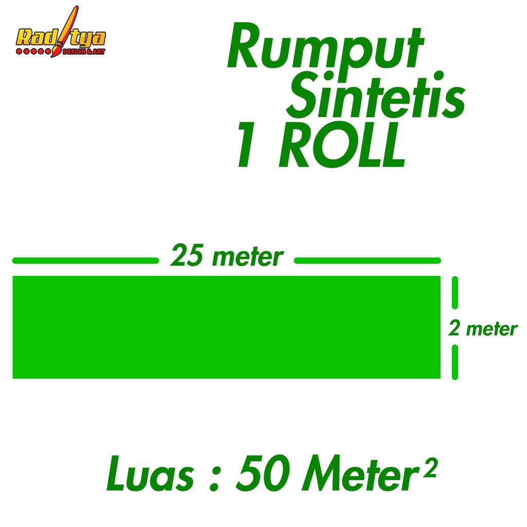 Rumput Sintetis Swiss Dan Jepang Per Roll Ukuran 25 x 2 Meter Termurah Dekorasi Taman