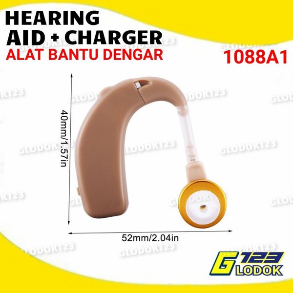 Alat Bantu Dengar Hearing Aid Cas USB Charge Pengeras Suara Telinga