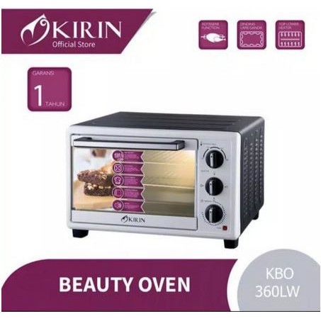 KIRIN KBO 360 LW - Oven Listrik 36 Liter Low Wat / Electric Oven 36 Liter