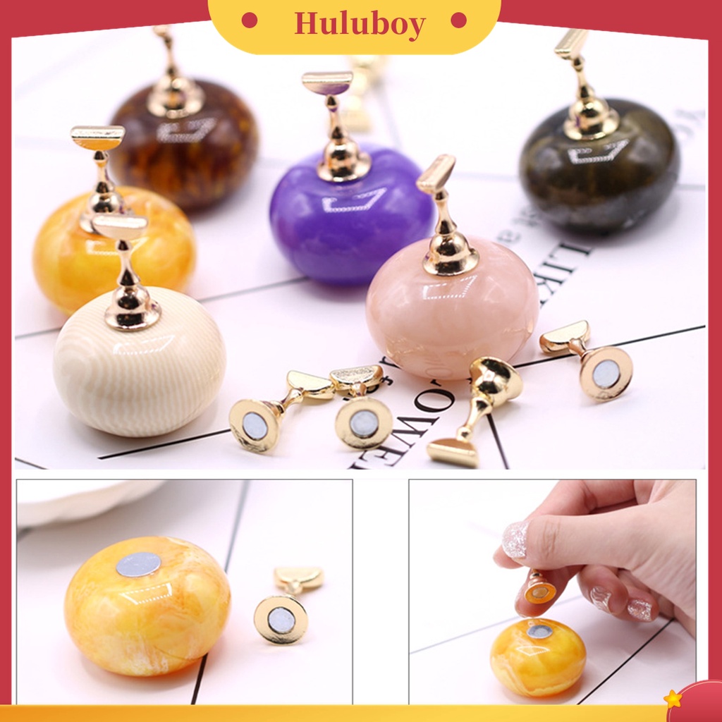 Huluboy Huluboy♡ Stand Holder Display Kuku Palsu Untuk Latihan Manicure