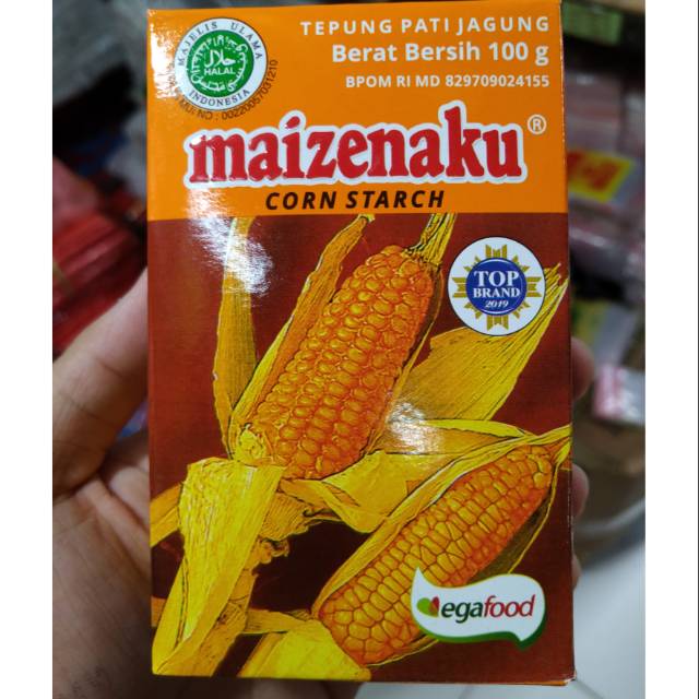 

Tepung Jagung MAIZENAKU 100gr / Maizena Pati Jagung 100gr