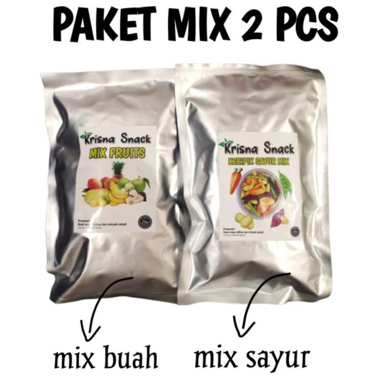 

P-UOT ➸ PAKET MIX KERIPIK 2 PCS (MIX BUAH DAN MIX SAYUR) | KERIPIK NANGKA, KERIPIK APEL, KERIPIK NANAS MADU, KERIPIK SALAK, KERIPIK PISANG, KERIPIK WORTEL, KERIPIK BUNCIS, KERIPIK LABU MADU, HONEY POTATOES, PURPLE POTATOES, KENTANG, EDAMAME