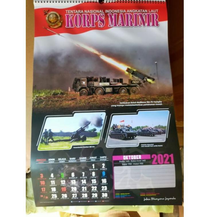 

Big Discount! Kalender / Tanggalan Dinding Korps Marinir TNI AL Tahun 2021 Terbaru ♍