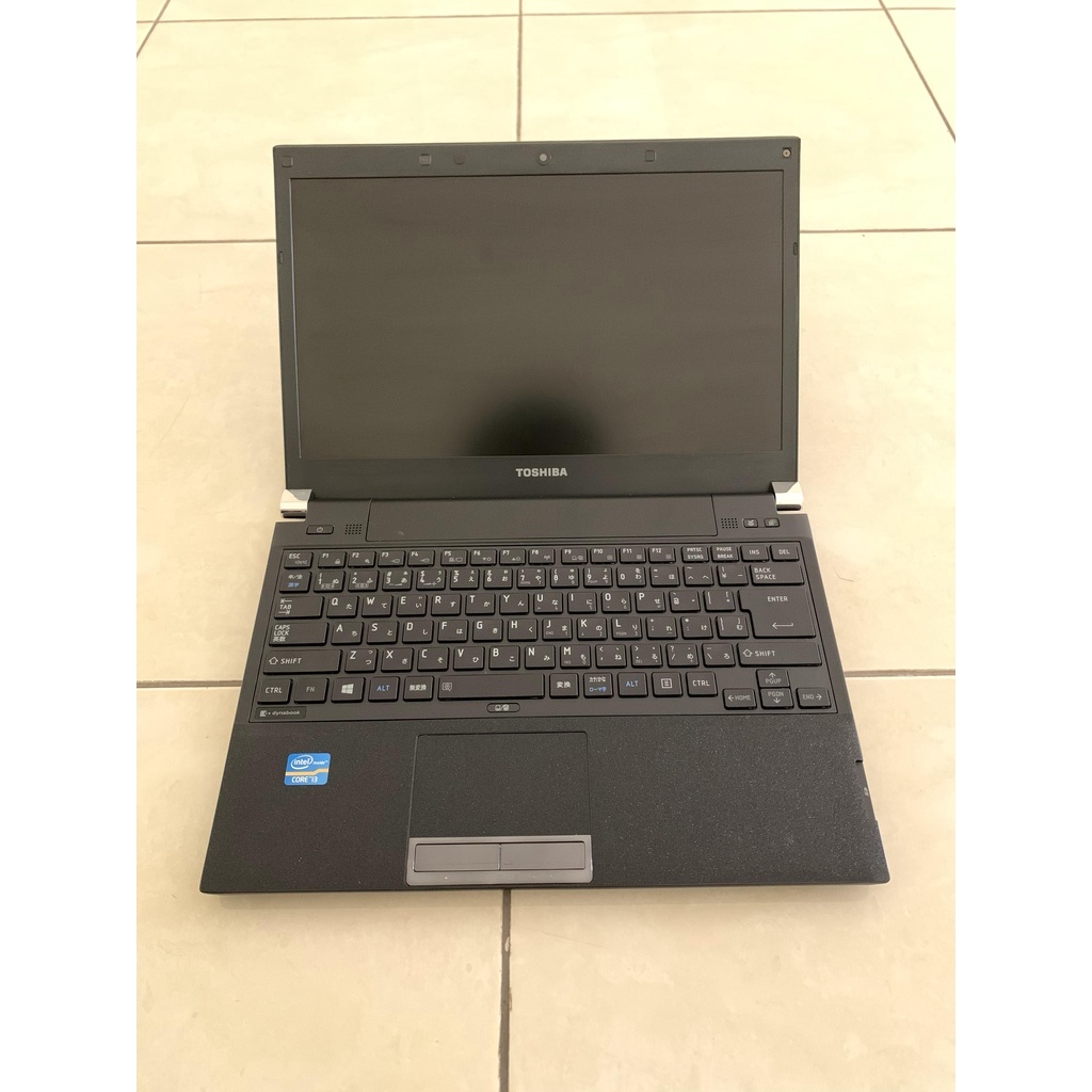 Laptop-Murah-Toshiba Dynabook-R732-Corei3Gen3-Ram4G-SSD128GB-Kamera-DVD-Design-Gaming-Slim-Win10-Sia