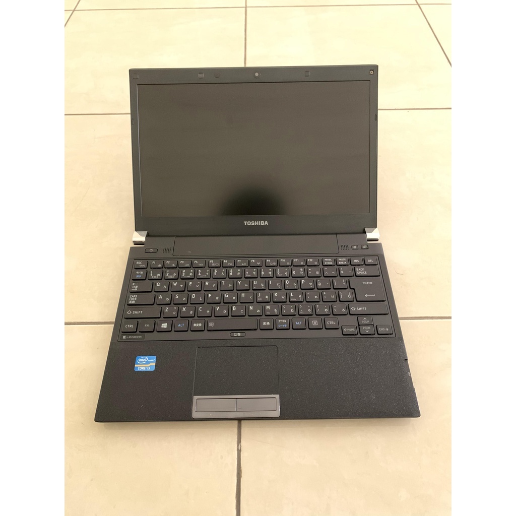 Laptop-Murah-Toshiba Dynabook-R732-Corei3Gen3-Ram4G-SSD128GB-Kamera-DVD-Design-Gaming-Slim-Win10-Siap Pakai