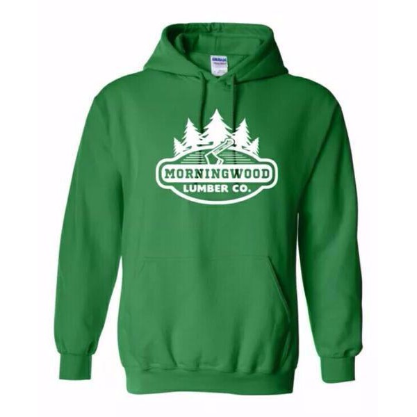 JAKET   SWEATER   HOODIE morning wood green hoodie