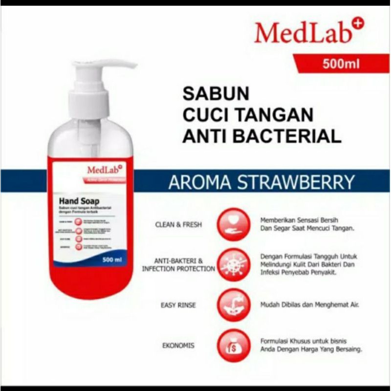 Handsoap Medlab isi 500ml