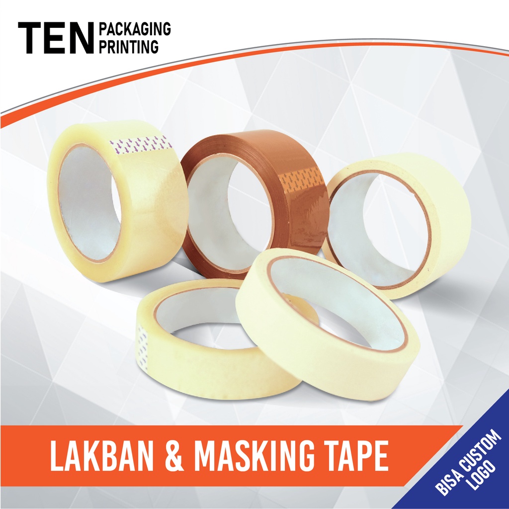 

[GROSIR] Lakban & Masking Tape 24mm (Kualitas Daimaru)