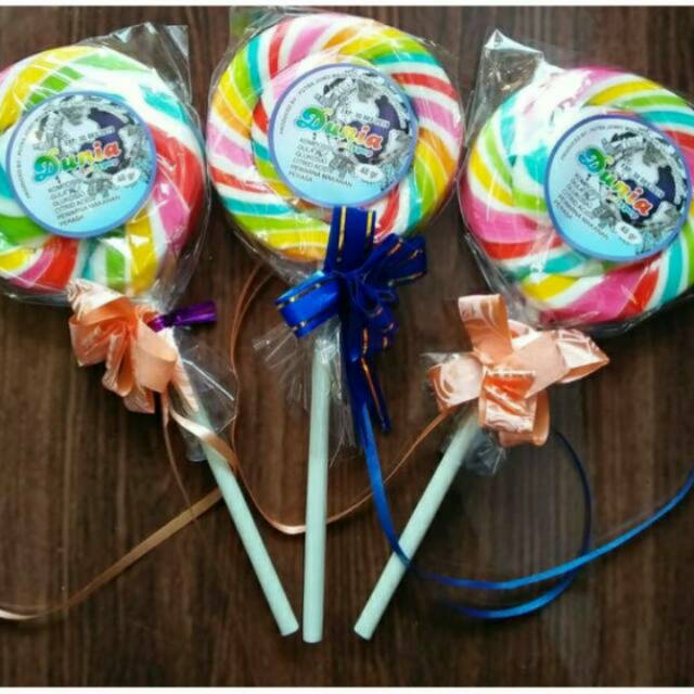 

Permen lolipop 7 cm bulat minimal pembelian 5 pcs