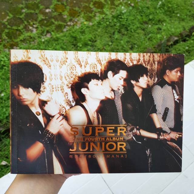 Super Junior "BONAMANA" The 4th Album Ver. B - ORIGINAL, Preloved