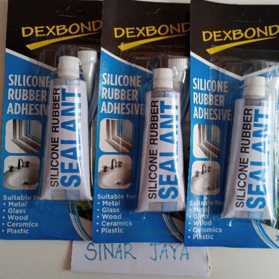 

Lem Sealant Silicone Glass Kaca Isi 70gr