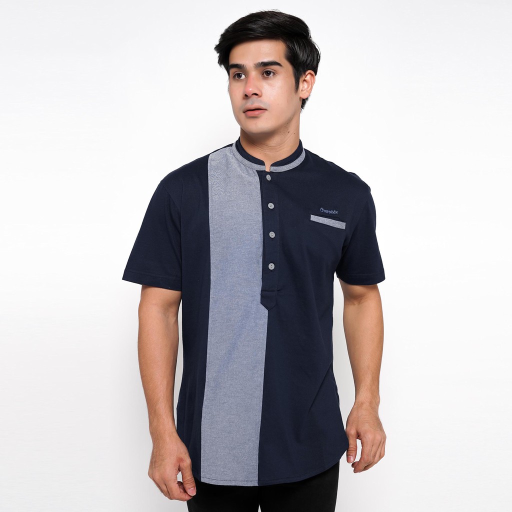 Baju Kaos Koko Muslim Cressida - MMRJK.901018 - ( FANATIC STORE ) ORIGINAL