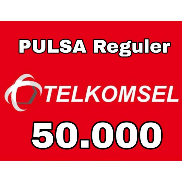 Pulsa Telkomsel 50 000 100 000 Shopee Indonesia