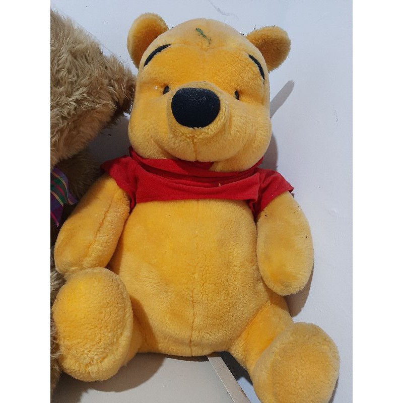 vintage boneka winnie the pooh ( need spa )