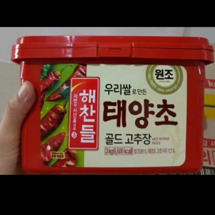 

\"\"\"\] Haechandle Gochujang 3 kg / pasta cabe korea untuk kimchi,bibimbab dll