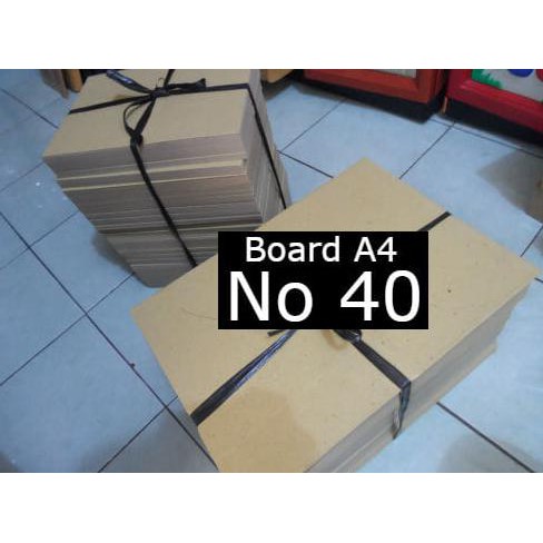 

Kertas Board No 40 Ukuran A4