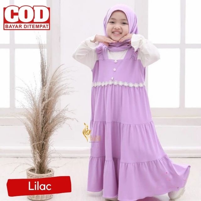 Gamis Anak Dress Anak Perempuan Modern 2022 Dress Syari Dress Terbaru Gamis Anak Modern Gamis Anak Perempuan FH21