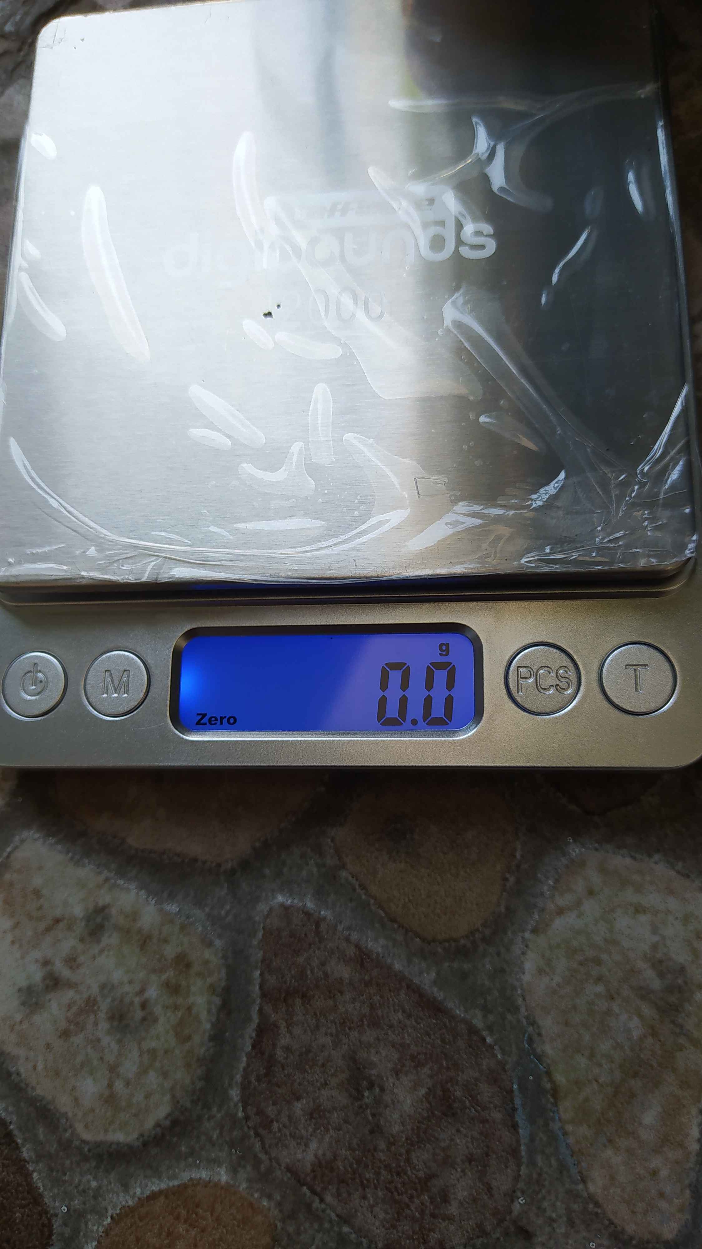Timbangan Dapur 1kg 0.1g - Silver