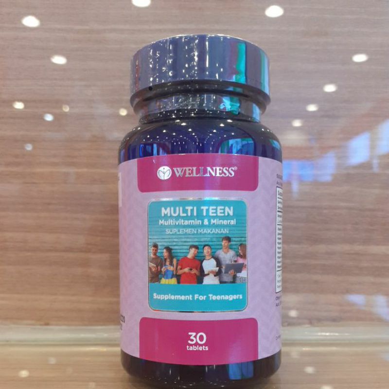 WELLNESS MULTI TEEN 30' tablet / MULTIVITAMIN REMAJA