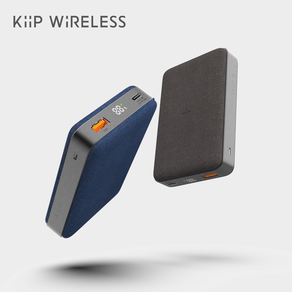 KiiP WIRELESS EW35 Power Bank 10W Fast Charging PD&QC 3.0 18W 10000mAh