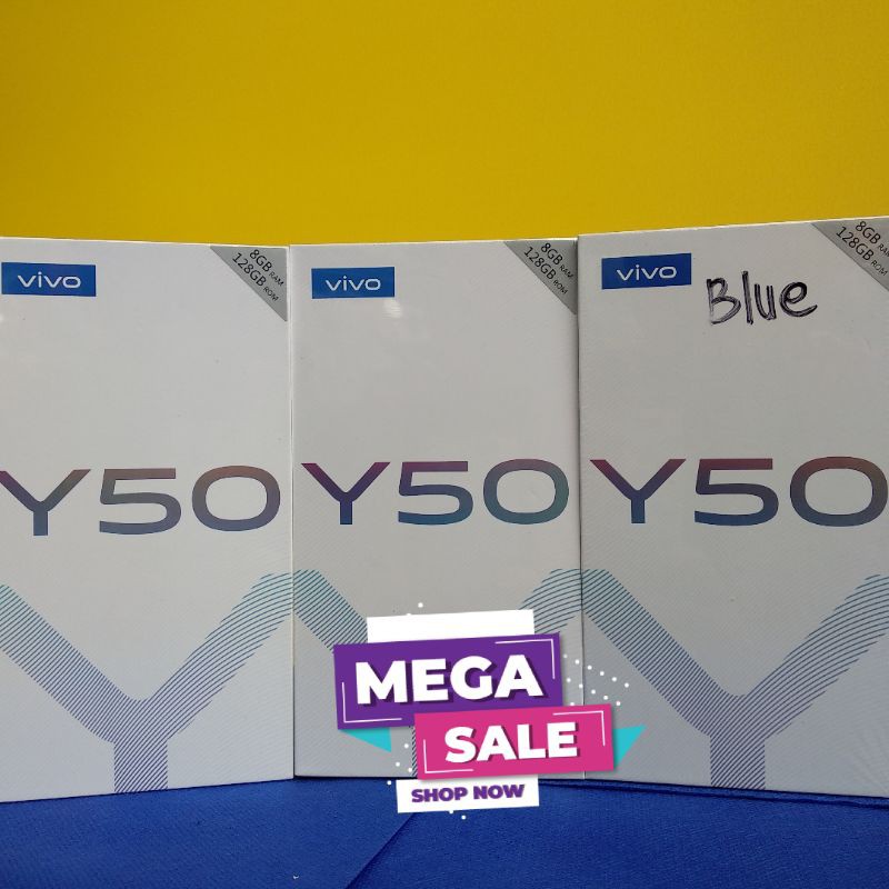 VIVO Y50 RAM 8/128 BARU GRESS