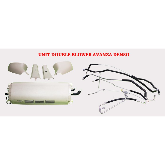 AC UNIT DOUBLE BLOWER BELAKANG TOYOTA AVANZA DENSO AC