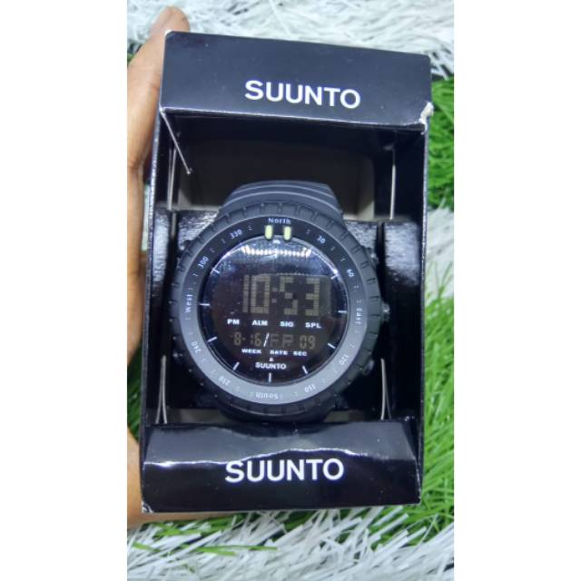 Jam tangan pria anti air digital (sunto)