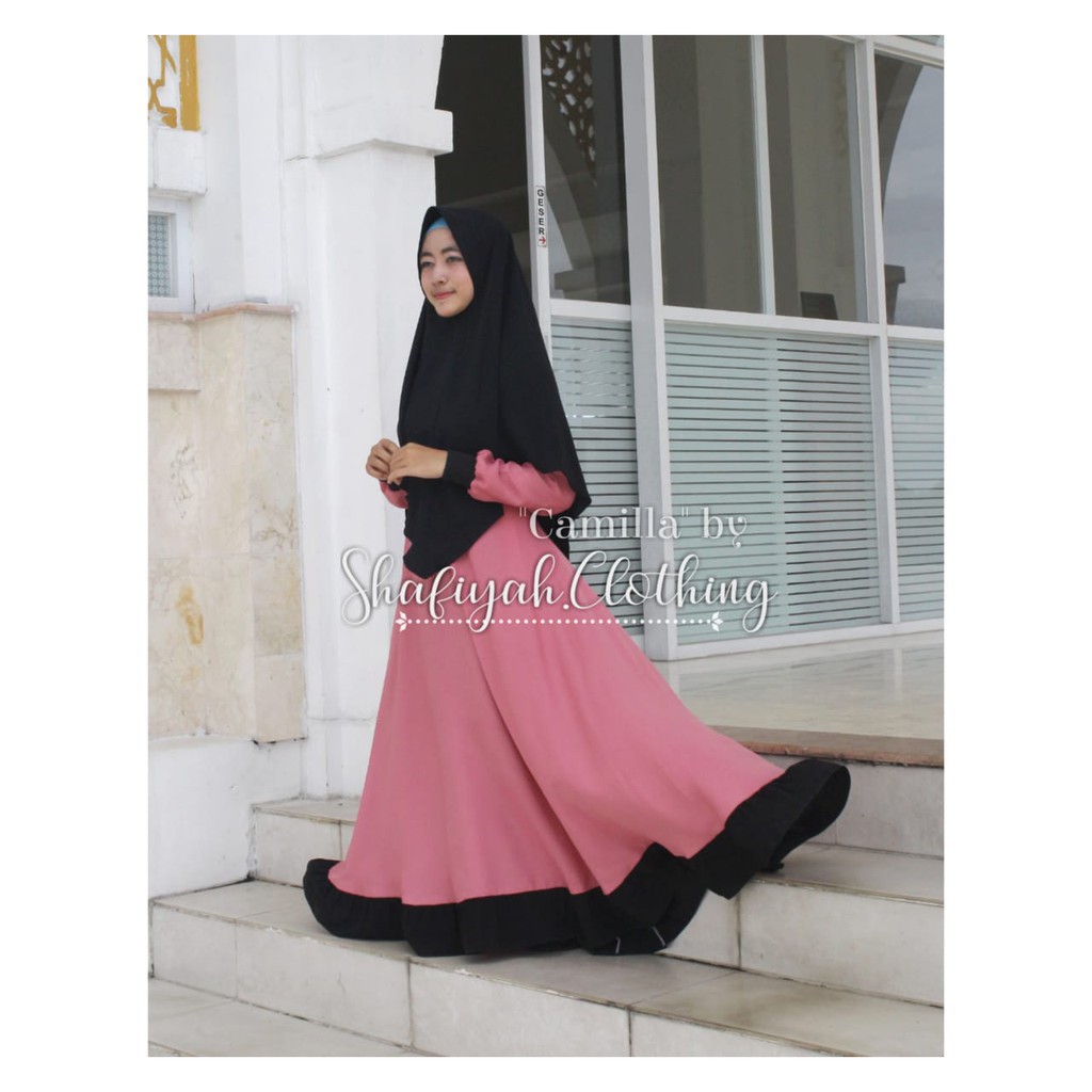 Camila gamis set by shafiyah.clothing Soft Moscrepe