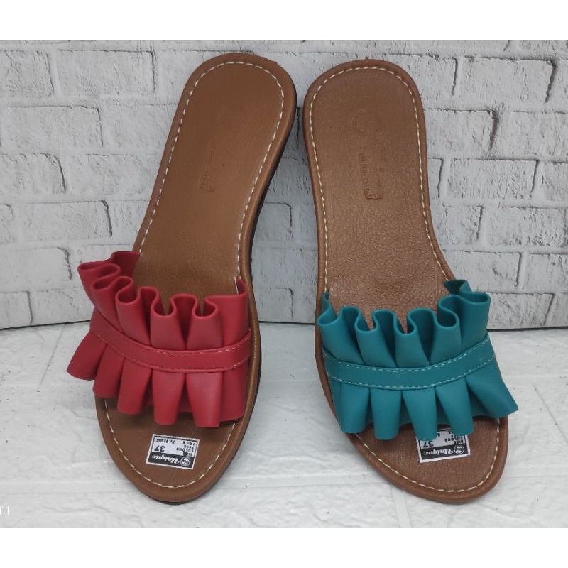 SANDAL TASIKAN UNIQUE MODEL REMPLE yang kekinian harga murah