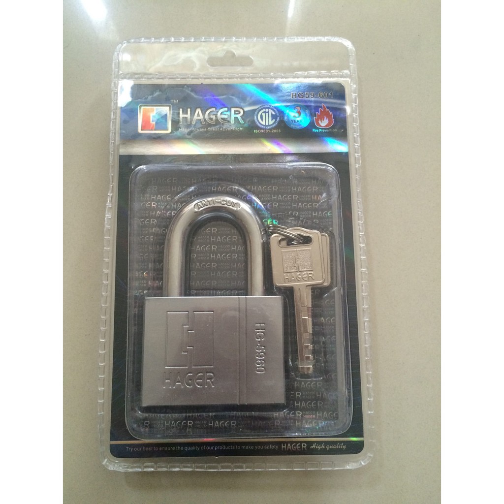 DISKON Gembok Hager Lock Standard 60mm HG 5960