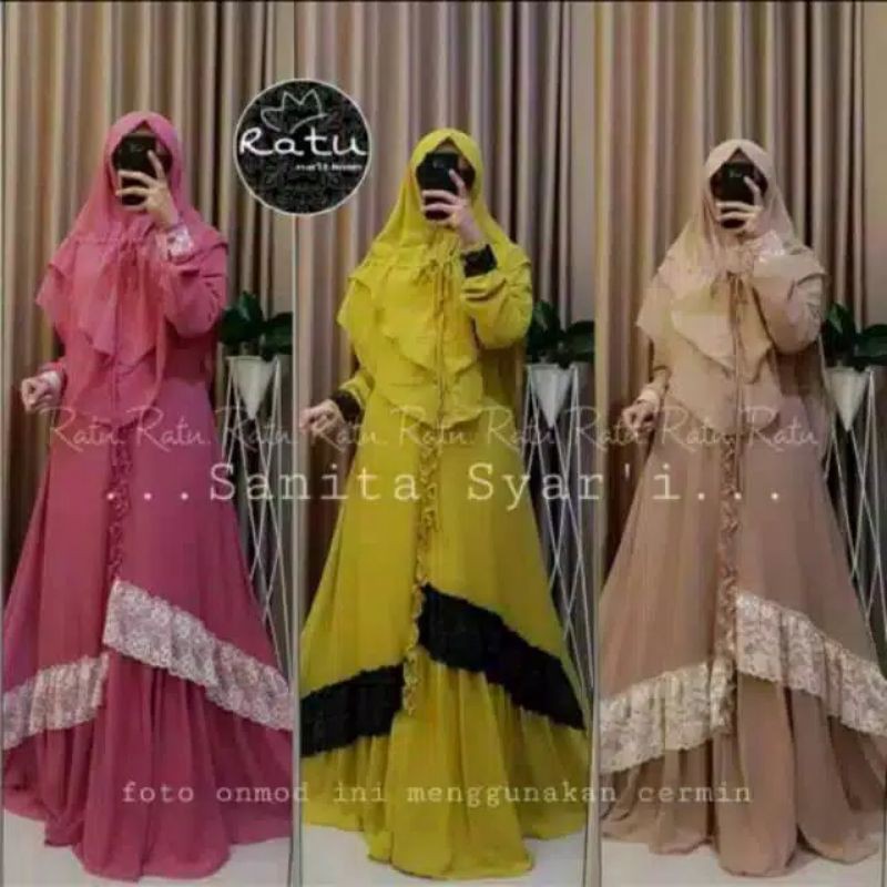 {COD} SANA SYARI SET KHIMAR BY RATU