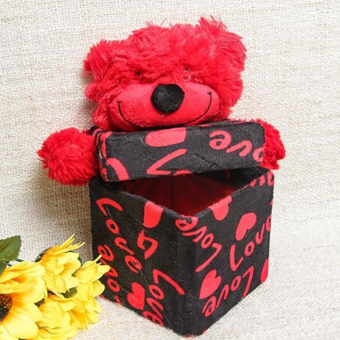 

Best Product!!! Kotak Kado Gift Box Teddy Bear Love Valentine Premium Quality - Paling Diminati