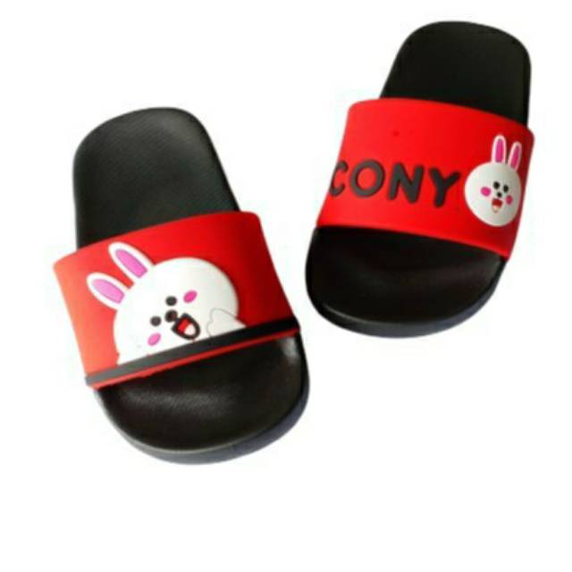 SANDAL BABYCONY Sandal selop karet lucu anak, Sandal anak unicorn lucu