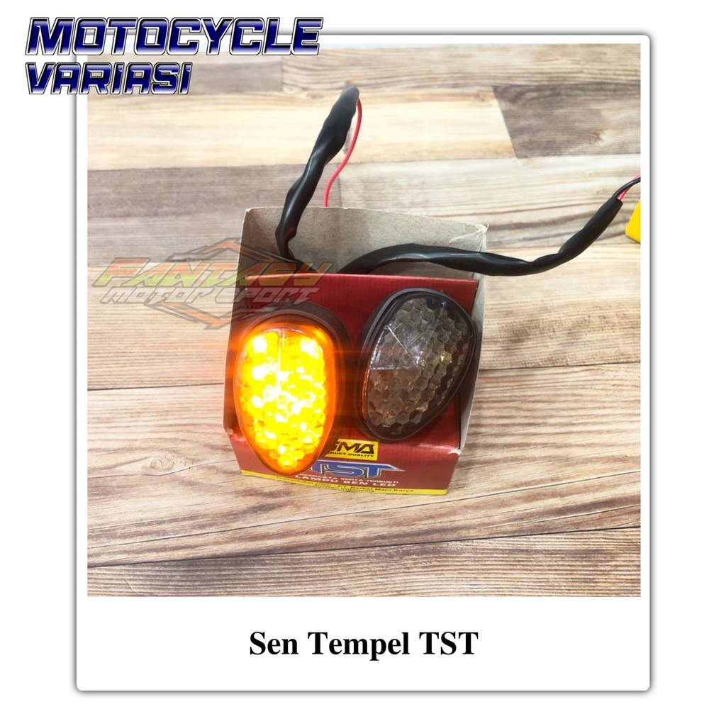Lampu Sein Sen Oval TST fairing R15 R25 NINJA CBR GSX UNIVERSAL XSR ADV