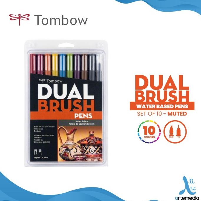 

[[COD]] Tombow Dual Brush Pens Muted PRODUK TERBATAS Kode 1124