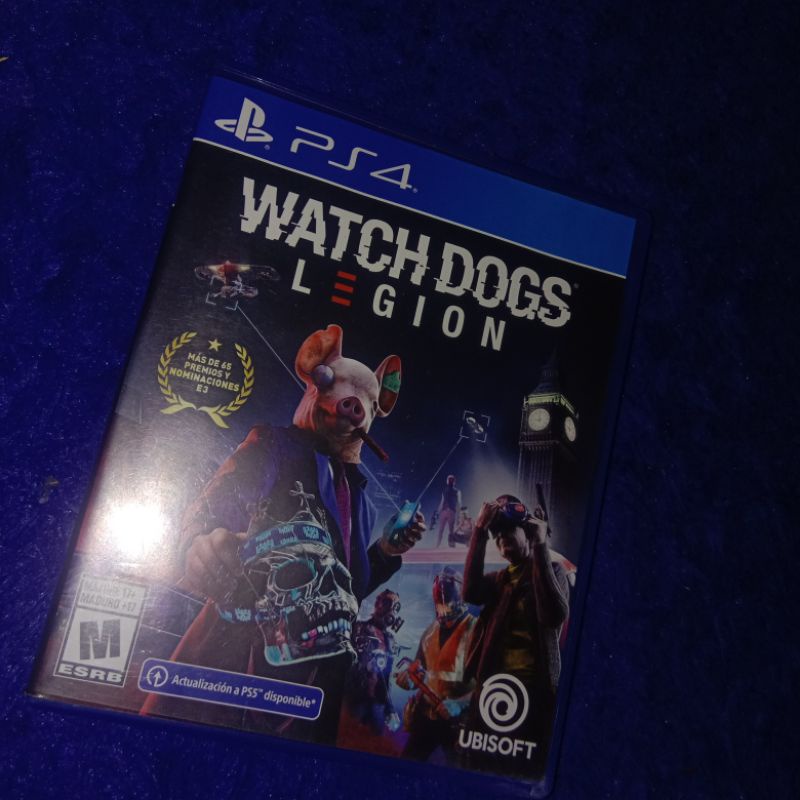 Game PS4 Watch Dogs Legion Kondisi Kotak dan CD Mulus semua