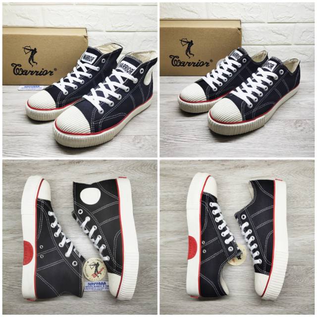 SEPATU WARRIOR CLASSIC HIGH/LOW SEPATU SEKOLAH