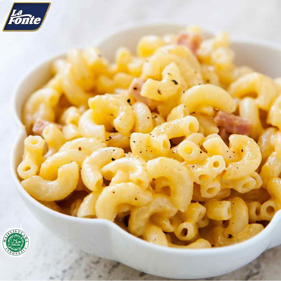 

LA FONTE MACARONI ELBOW INSTANT 225gr / PASTA MAKARONI INSTAN