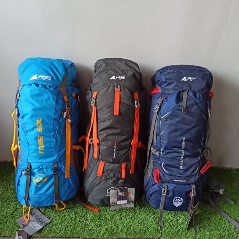 Tas Gunung / Carrier Toba 60L Arei Outdoorgear+Raincover