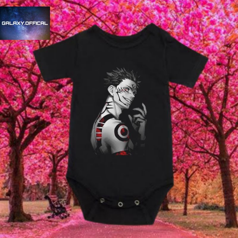 JUMPER BAYI JUJUTSU KAISEN ITADORI YUJI KAOS UNIQLO BAJU BAYI USIA 0 - 12 BULAN SAMPAI 1 TAHUN BABY 