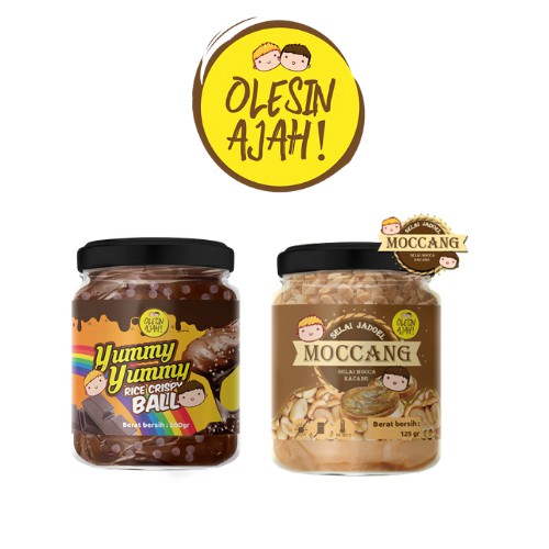 

Promo OlesinAjah Selai Yummy yummy 200Gr + Moccang 200Gr