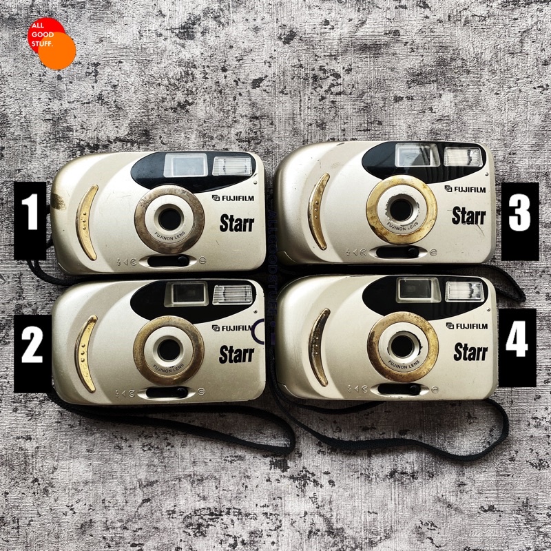 KAMERA ANALOG - FUJI ZIPP / FUJI FLEZZ / NOVACAM I / FUJI STARR / FUJI COMETA / FUJI MDL 9 / FUJICA M1 KAMERA ANALOG SAKU REUSABLE MURAH 35M MULUS ROLL FILM-FUJI STARR