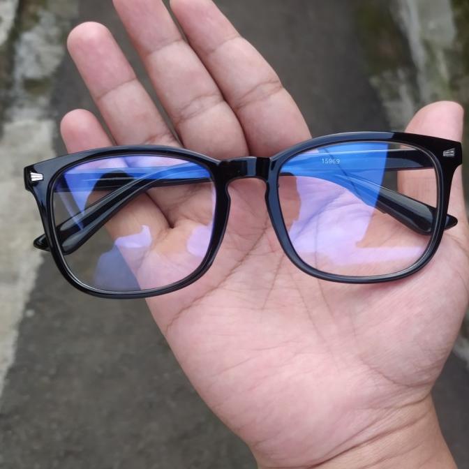 kacamata lensa bluecromic blueray + Photocromic Domas pria wanita