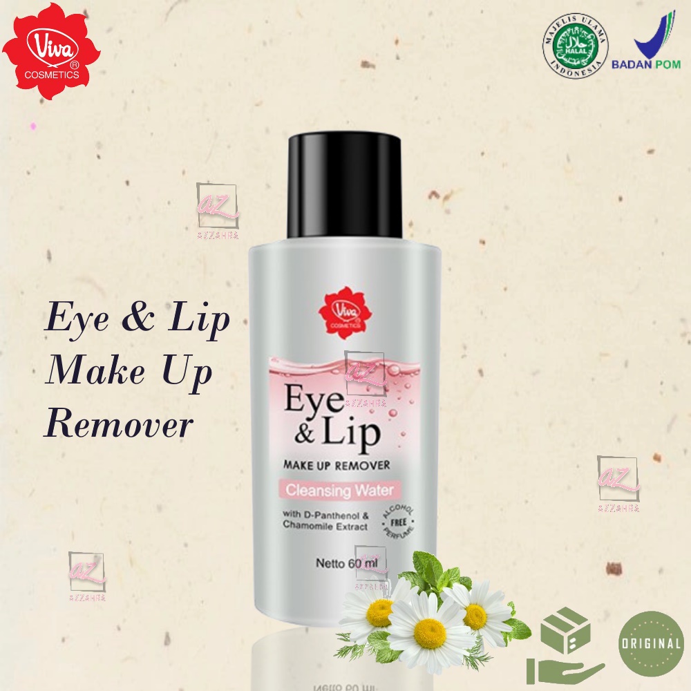 Viva Eye And Lip Make Up Remover 60ml