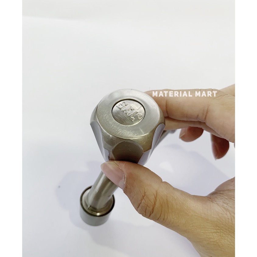 Keran Tembok 1/2 Inch Stainless Steel ASLI | Kran Tembok Satin 1/2&quot; | Material Mart